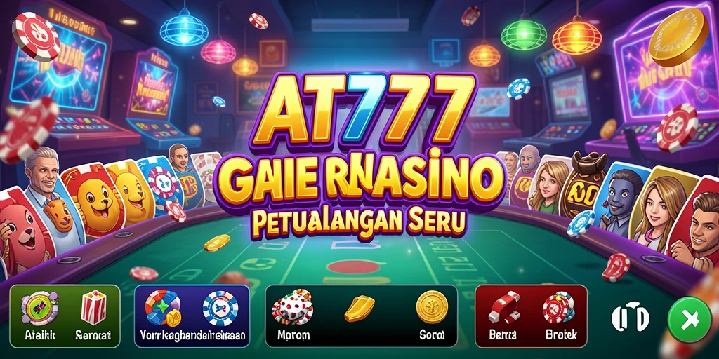 Tampilan gameplay menarik dari AT777 di kasino virtual.