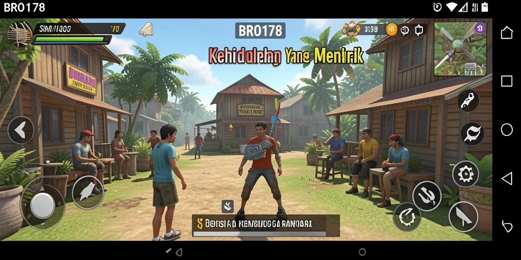 Gameplay menarik dan interaktif dalam BRO178.