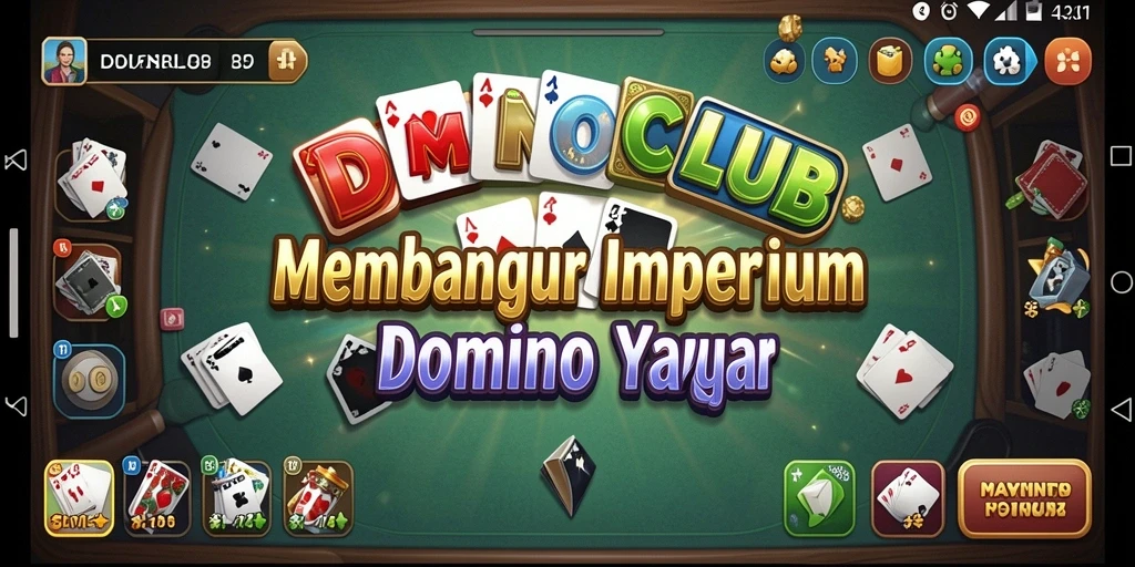 Tampilan menarik dari gameplay seru DOMINOCLUB.